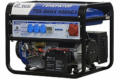 Бензогенератор TSS SGGX 6000 E3
