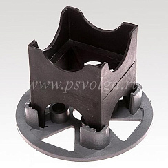 Фиксатор стульчик-опора для сыпучего грунта (закладные ПВХ)